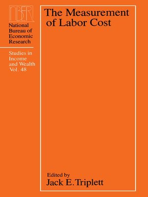 cover image of The Measurement of Labor Cost